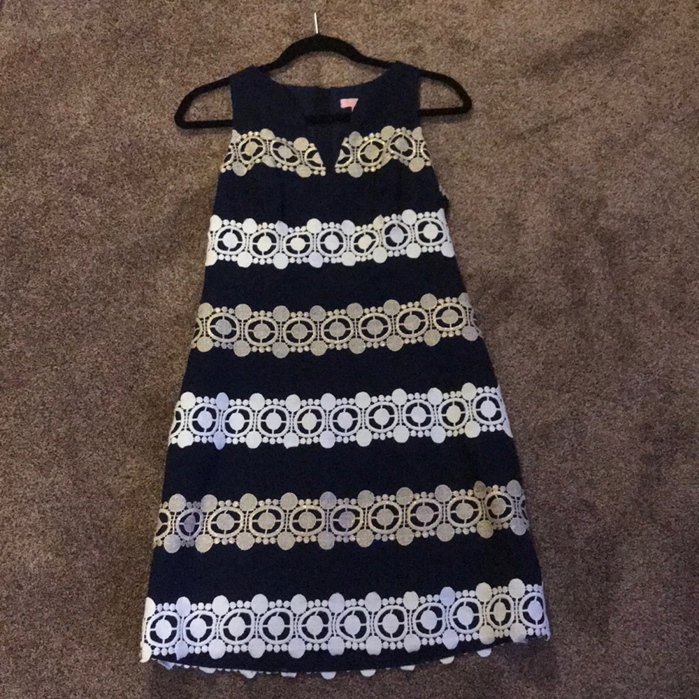 Navy Lilly Pulitzer dress